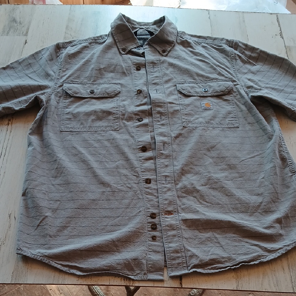 Carhartt Gray Short Sleeve Shirt